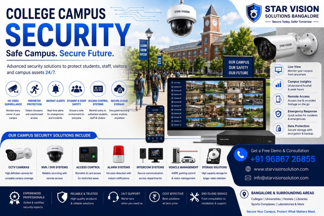 College Campus Security in Hosur Tamil Nadu