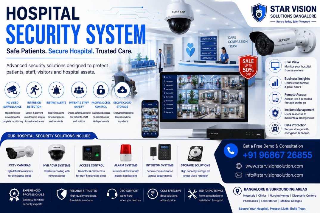 Hospital Security System in Bellandur Bangalore